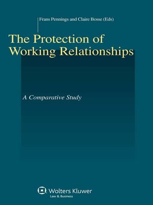 cover image of The Protection of Working Relationships